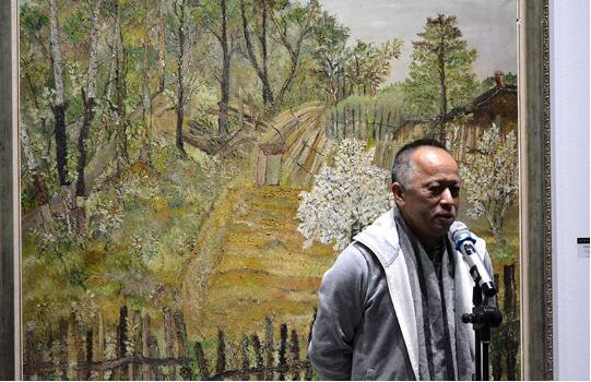 露香花语——玲子油画展在北京百雅轩艺术中心盛大开幕