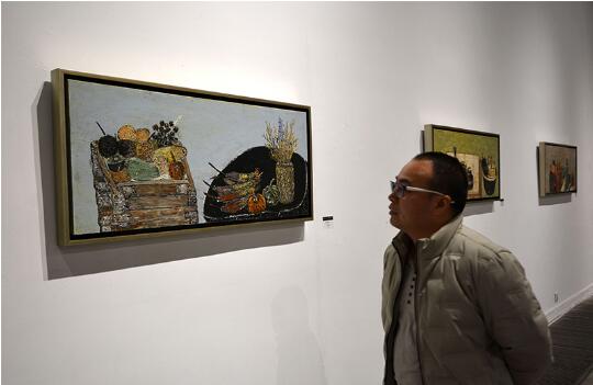 露香花语——玲子油画展在北京百雅轩艺术中心盛大开幕